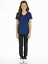 Blusa Algodão Decote V Infantil Feminina Fenomenal