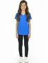 Blusa Algodão Decote V Infantil Feminina Fenomenal