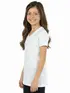 Blusa Algodão Decote V Infantil Feminina Fenomenal
