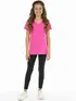 Blusa Algodão Decote V Infantil Feminina Fenomenal