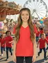 Blusa Algodão Decote V Infantil Feminina Fenomenal