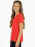 Blusa Algodão Decote V Infantil Feminina Fenomenal