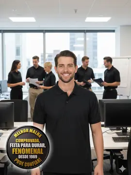 Polo piquet masculina fenomenal