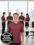 Polo masculina malha fria fenomenal(sem elasticidade)
