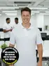 Polo masculina malha fria fenomenal(sem elasticidade)