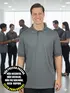 Polo masculina malha fria fenomenal(sem elasticidade)