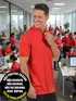 Polo masculina malha fria fenomenal(sem elasticidade)