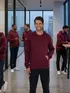 Blusão jovem moletom flanelado básico masculino fenomenal