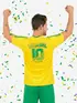 Camiseta Seleção Brasil Fenomenal (sem elasticidade)