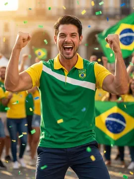 Camisa Polo Mais Brasil Fenomenal (sem elasticidade)