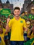 Camisa Polo Craque Brasil Fenomenal