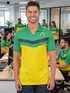Camisa Polo Brasil Vencedor Fenomenal (sem elasticidade)