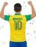 Camisa Polo Campeão Brasil fenomenal (sem elasticidade)