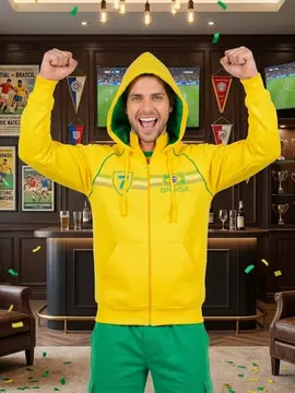 Jaqueta Brasil Dois Fenomenal
