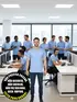O Uniforme do Sucesso: Camiseta Malha Fria Fenomenal – Sua Equipe Impecável, Sem Precisar Passar e Com Máxima Durabilidade!