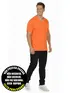 Camiseta masculina malha fria decote v fenomenal(sem elasticidade)