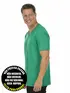 Camiseta masculina malha fria decote v fenomenal(sem elasticidade)