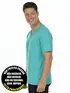 Camiseta masculina malha fria decote v fenomenal(sem elasticidade)