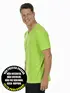 Camiseta masculina malha fria decote v fenomenal(sem elasticidade)