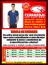 Camiseta masculina decote v maior malha fria fenomenal(sem elasticidade)