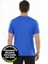 Camiseta masculina decote v maior malha fria fenomenal(sem elasticidade)