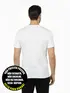 Camiseta masculina decote v maior malha fria fenomenal(sem elasticidade)