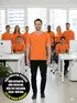 Camiseta masculina decote v maior malha fria fenomenal(sem elasticidade)