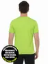 Camiseta masculina decote v maior malha fria fenomenal(sem elasticidade)