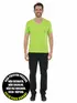 Camiseta masculina decote v maior malha fria fenomenal(sem elasticidade)