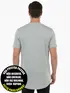 Camiseta longa masculina malha fria fenomenal(sem elasticidade)