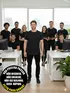Camiseta longa masculina malha fria fenomenal(sem elasticidade)