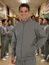 Jaqueta moletom flanelado básica masculina fenomenal