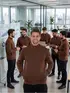 Jaqueta moletom flanelado básica masculina fenomenal