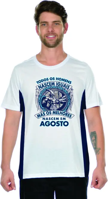 Camiseta os melhores nascem em