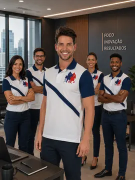 Camisa Polo Primeiro Fenomenal (sem elasticidade)