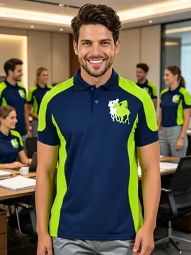 Camisa Polo Dinâmica Fenomenal (sem elasticidade)