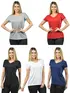 Kit 5 Blusas femininas Malha Fria Z