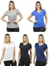 Kit 5 Blusas femininas Malha Fria Z