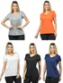 Kit 5 Blusas femininas Malha Fria Z