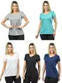 Kit 5 Blusas femininas Malha Fria Z