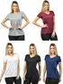 Kit 5 Blusas femininas Malha Fria Z