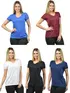 Kit 5 Blusas femininas Malha Fria Z