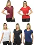 Kit 5 Blusas femininas Malha Fria Z