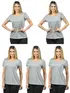 Kit 5 Blusas femininas Malha Fria Z