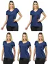 Kit 5 Blusas femininas Malha Fria Z