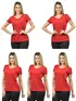 Kit 5 Blusas femininas Malha Fria Z