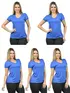 Kit 5 Blusas femininas Malha Fria Z
