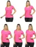 Kit 5 Blusas femininas Malha Fria Z