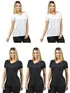 Kit 5 Blusas femininas Malha Fria Z