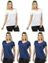 Kit 5 Blusas femininas Malha Fria Z